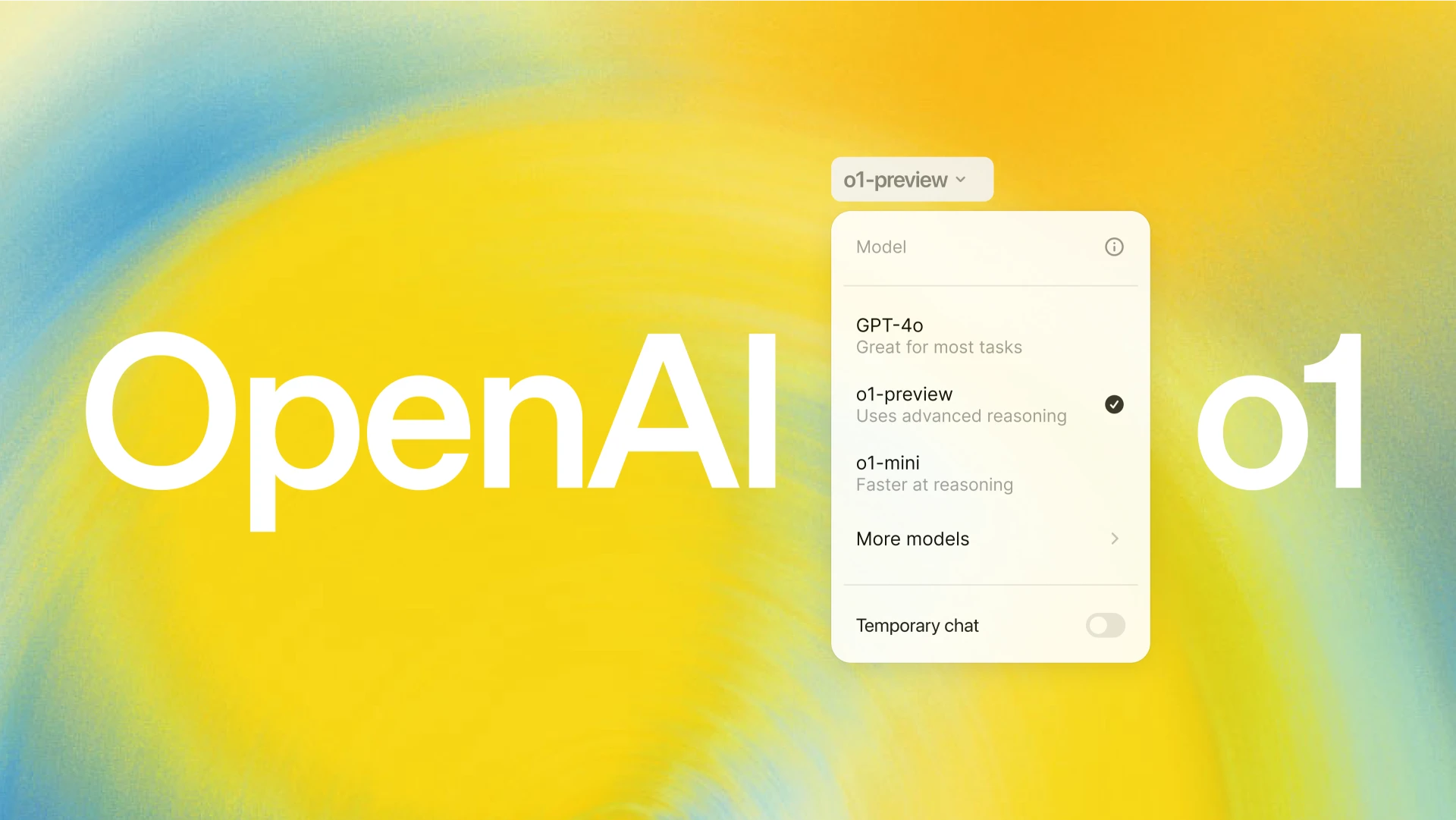 OpenAI o1 미리보기